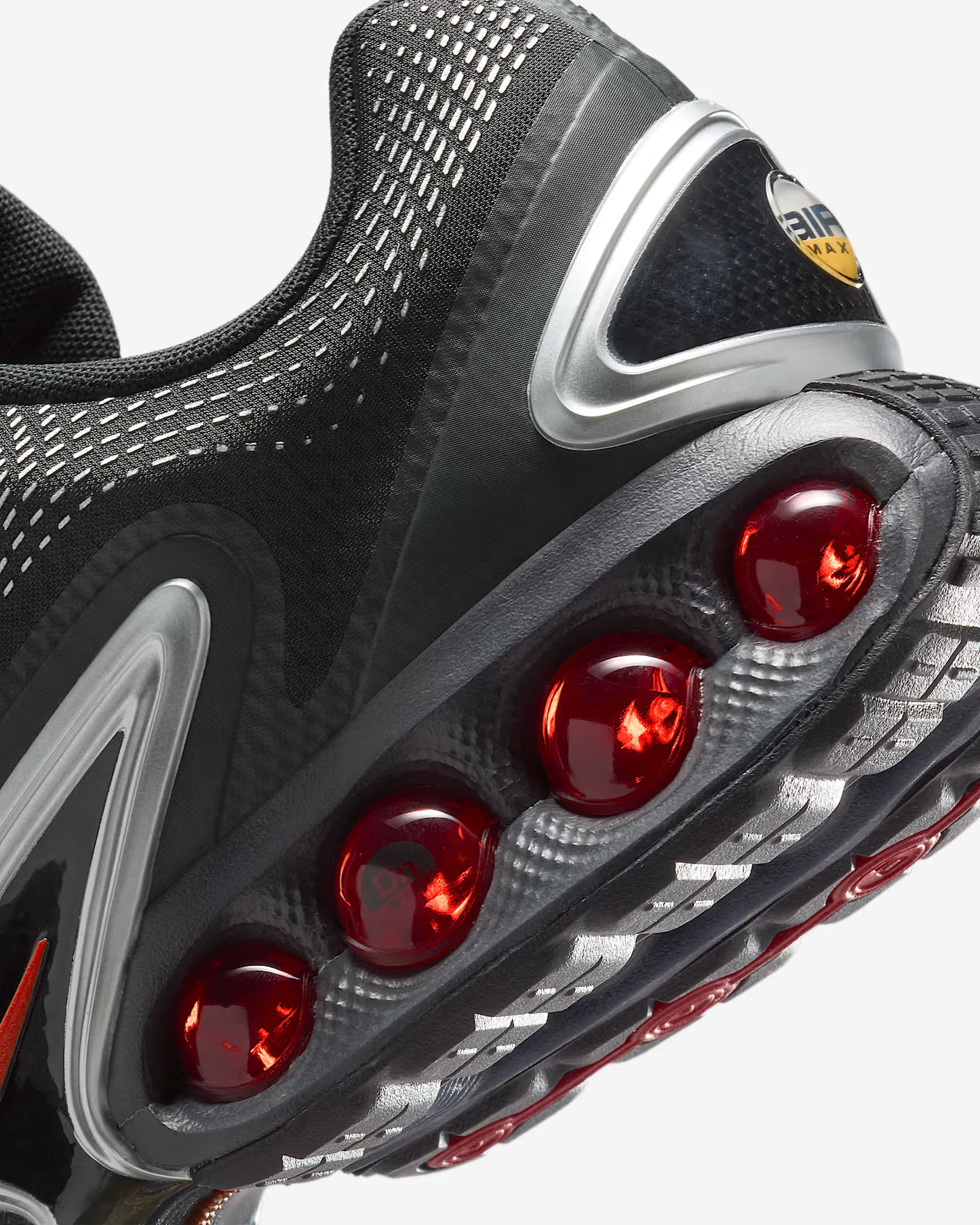 Air Max Dn 'Black Metallic Silver Red'