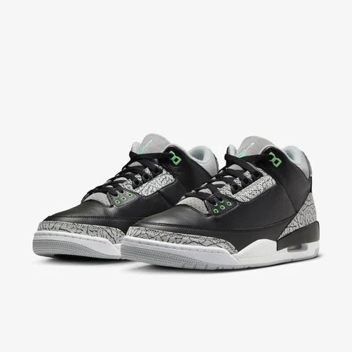 Jordan 3 Retro 'Green Glow'