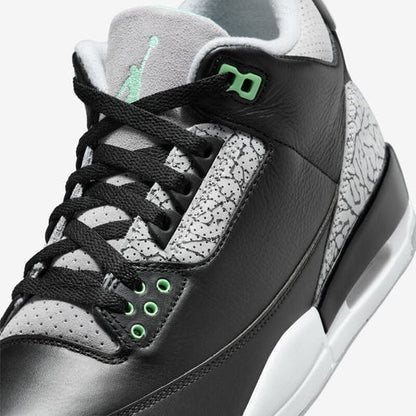 Jordan 3 Retro 'Green Glow'