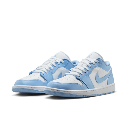 Jordan 1 Low 'White Aluminum' Mujer