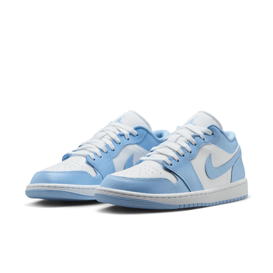 Jordan 1 Low 'White Aluminum' Mujer