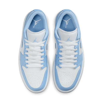 Jordan 1 Low 'White Aluminum' Mujer