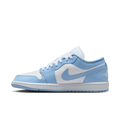 Jordan 1 Low 'White Aluminum' Mujer