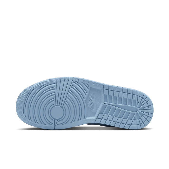 Jordan 1 Low 'White Aluminum' Mujer