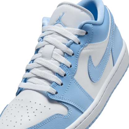Jordan 1 Low 'White Aluminum' Mujer