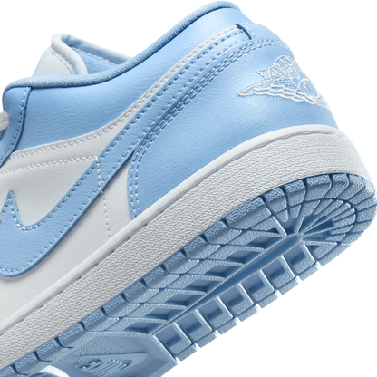 Jordan 1 Low 'White Aluminum' Mujer
