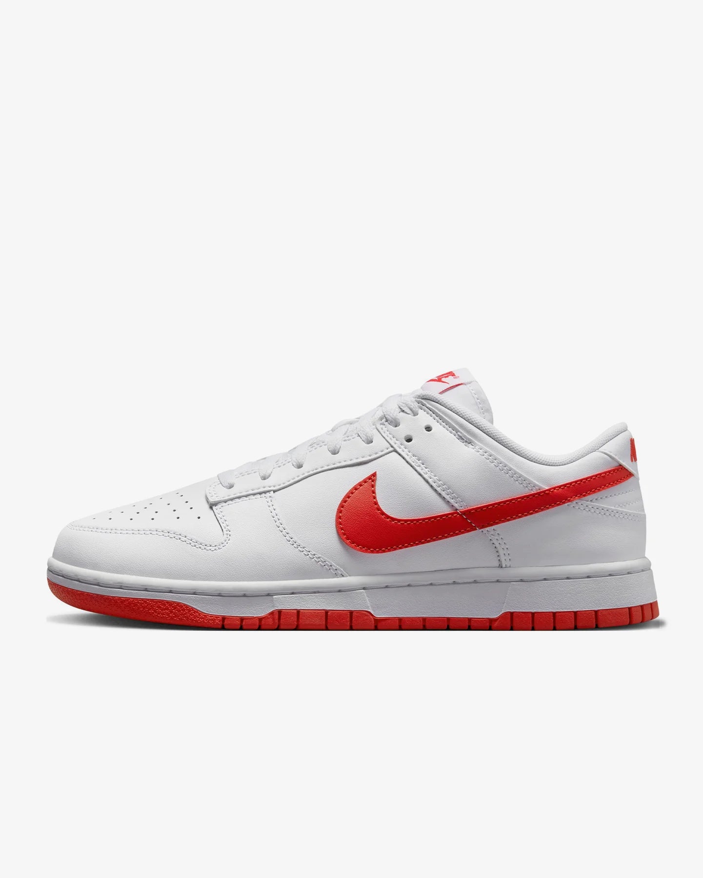 Dunk Low Retro 'White Picante Red'