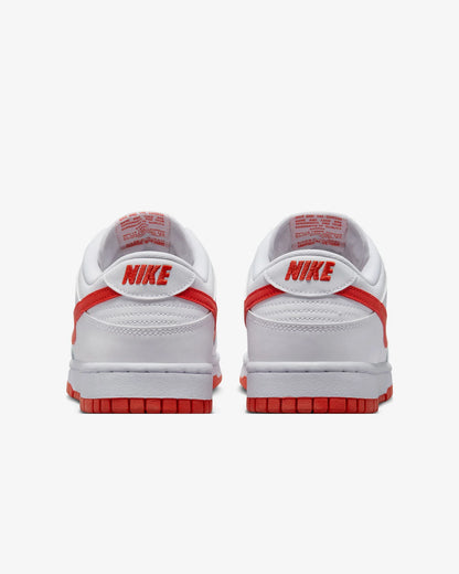 Dunk Low Retro 'White Picante Red'