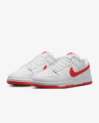 Dunk Low Retro 'White Picante Red'