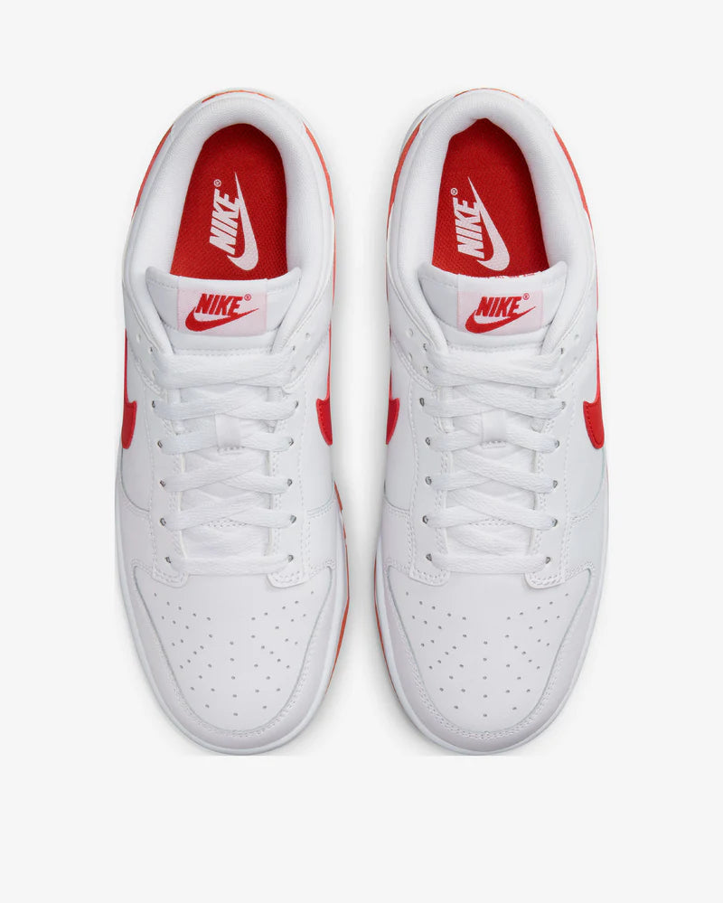 Dunk Low Retro 'White Picante Red'