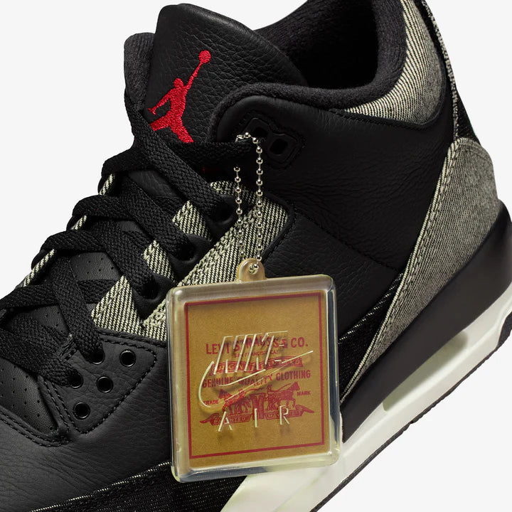 Jordan 3 Retro x Levi's® 'Black'