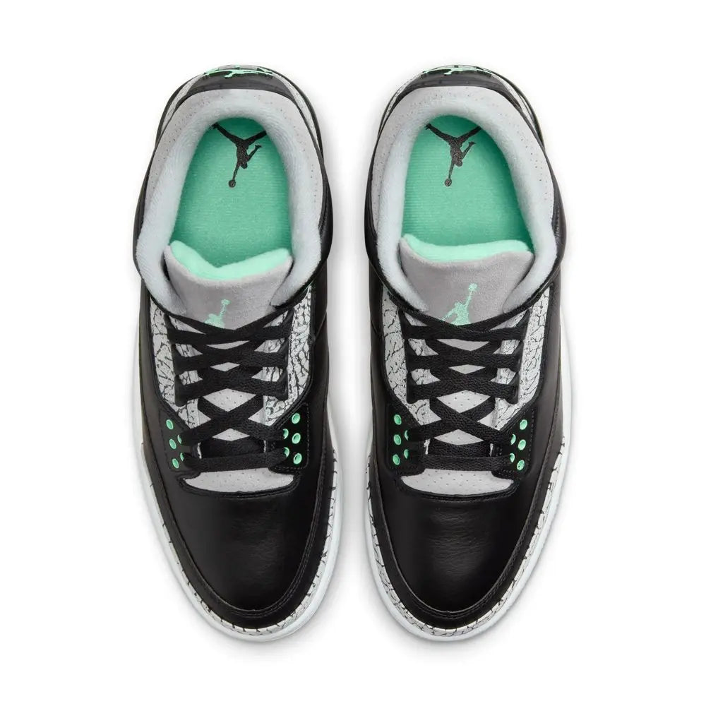 Jordan 3 Retro 'Green Glow'