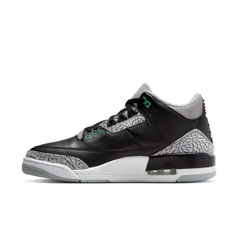 Jordan 3 Retro 'Green Glow'