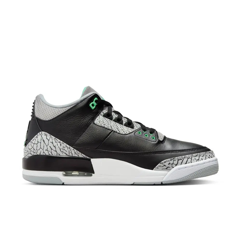 Jordan 3 Retro 'Green Glow'