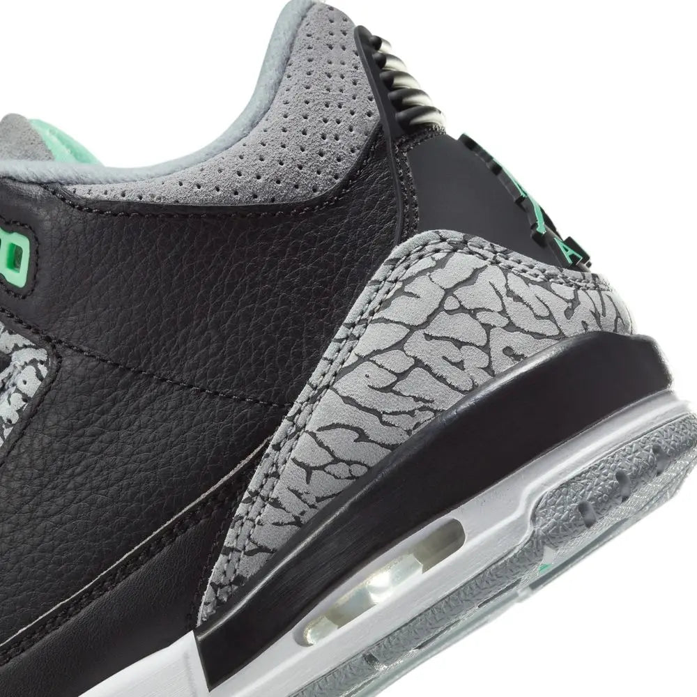 Jordan 3 Retro 'Green Glow'