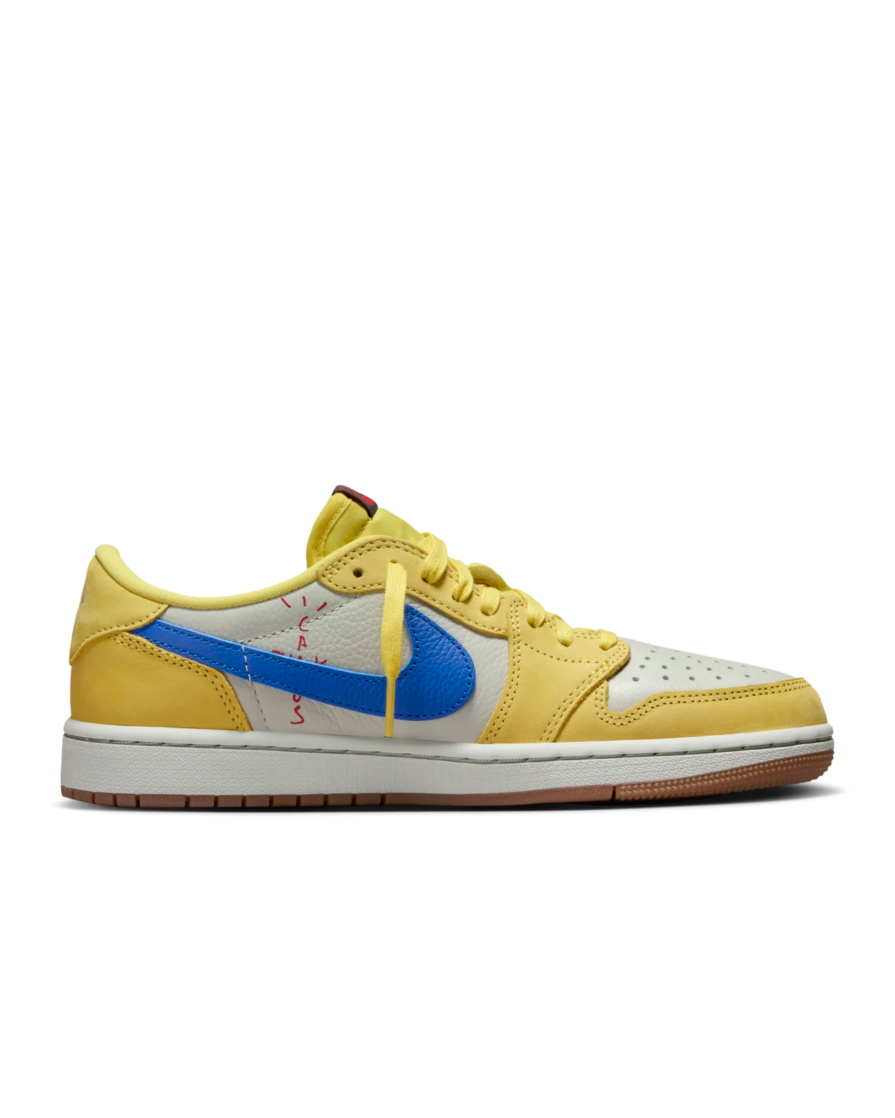 Jordan 1 Retro Low OG SP Travis Scott 'Canary'